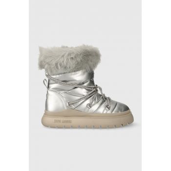 Steve Madden cizme de iarna Ice-Storm culoarea argintiu, SM11002846 de firma originali