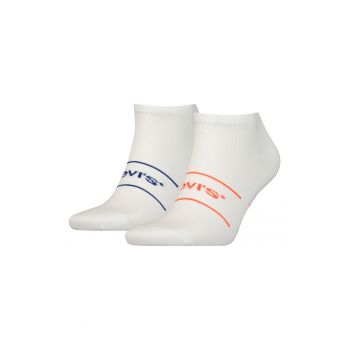 Set de sosete unisex pana la glezna - din amestec de bumbac 2 perechi