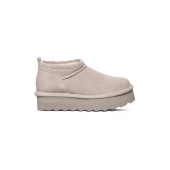 Ghete slip-on de piele intoarsa Retro