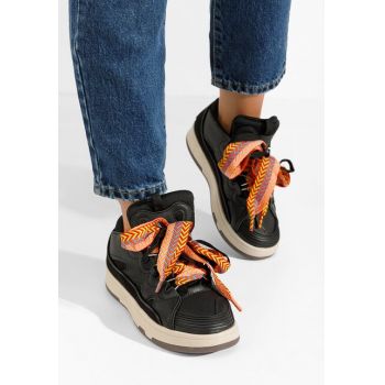 Sneakers dama Mellow D2 negri