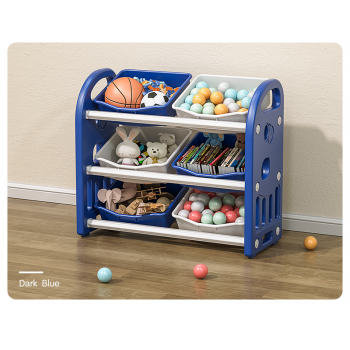 Organizator pentru jucarii Nichiduta Buttefly Dark Blue