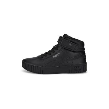 Pantofi sport mid-high de piele si piele ecologica Carina 2.0