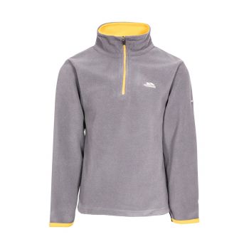 Bluza sport din material fleece cu fenta cu fermoar Etto