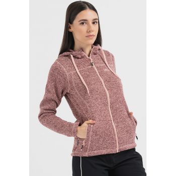 Hanorac cu captuseala din material fleece pentru drumetii Odelia