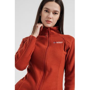 Bluza sport din fleece cu logo brodat Tug