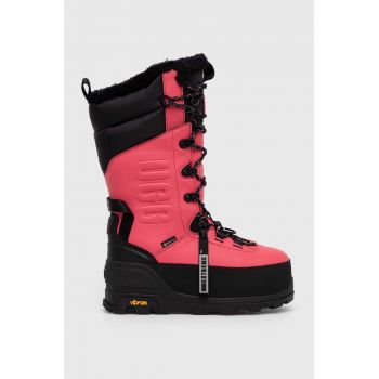 UGG cizme de iarna Shasta Boot Tall culoarea roz, 1151850 de firma originali