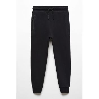 Pantaloni de trening conici cu snur in talie Other