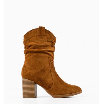 Botine dama Tita Camel