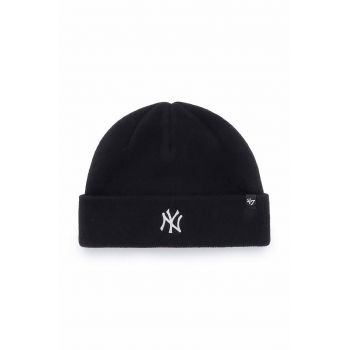 47brand caciula Mlb New York Yankees culoarea negru,