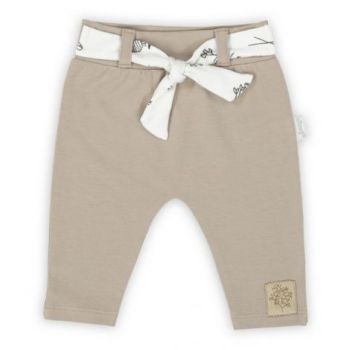 Pantalon de bumbac 100% Nicol Gaja (183016) Bej Mar. 62