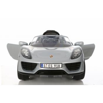 Masina electrica copii Porche 918 Spyder 12V cu telecomanda