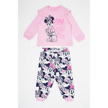 Pijama de bumbac cu Minnie Mouse