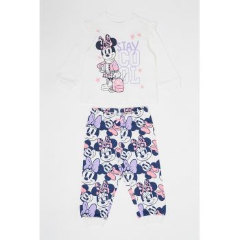 Pijama de bumbac cu Minnie Mouse