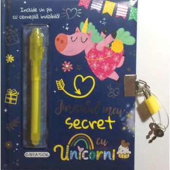 Jucarie Educativa Jurnalul meu secret cu Unicorni