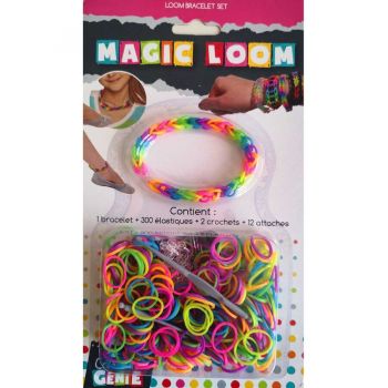 Set creativ Elastice Magic Loom cu bratara 315 piese