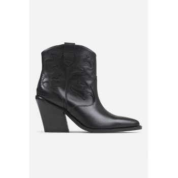 Botine Western de piele New-Kole