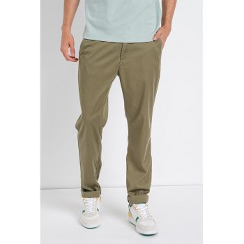 Pantaloni chino din amestec de lyocell