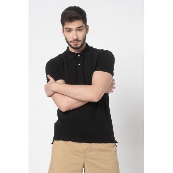 Tricou polo din material pique