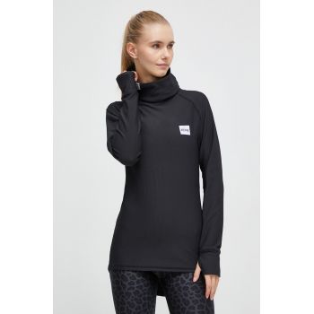 Eivy longsleeve funcțional Icecold Gaiter Rib culoarea negru