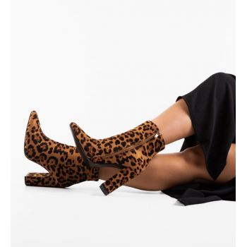 Botine dama Carey Animal Print