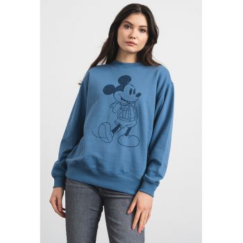 Bluza de trening cu imprimeu Mickey Mouse