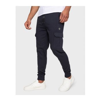 Pantaloni de trening cargo cu snur in talie Stefan 4685