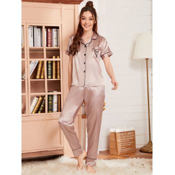 Pijama dama satin Letis ADCP0034 Adictiv