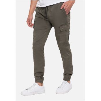 Pantaloni cargo slim fit de trening Bloomfield 8415