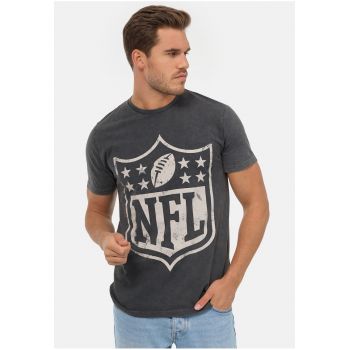 Tricou unisex din bumbac organic NFL Vintage Shield 6279