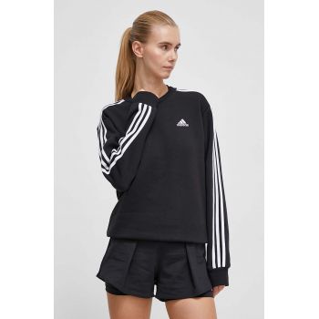 adidas bluză femei, culoarea negru, cu model HZ5744