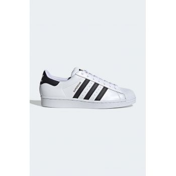 adidas Originals sneakers din piele Superstar culoarea alb, EG4958 EG4958-white