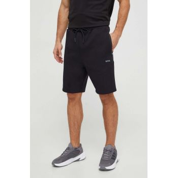 BOSS Green pantaloni scurți bărbați, culoarea negru 50504739