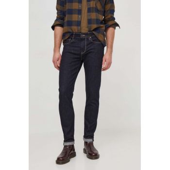 Pepe Jeans jeansi barbati, culoarea albastru marin