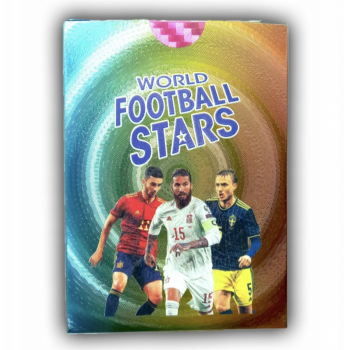 Set 55 cartonase multicolor golden Fotbalisti - World Football Stars de firma originala