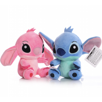 Set doua mascote din plus Stitch si Angel 20 cm