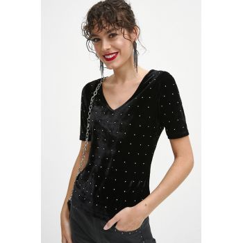 Medicine tricou femei, culoarea negru