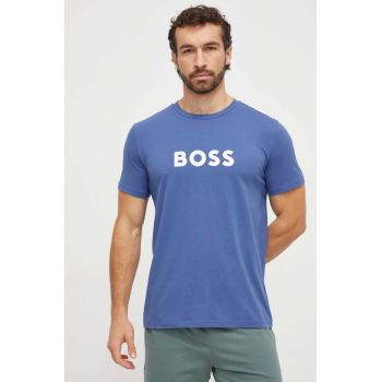 BOSS tricou din bumbac bărbați, cu imprimeu, 50503276