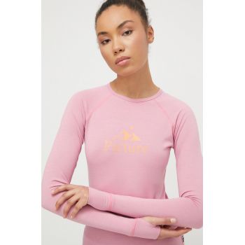 Picture longsleeve funcțional Milita culoarea roz