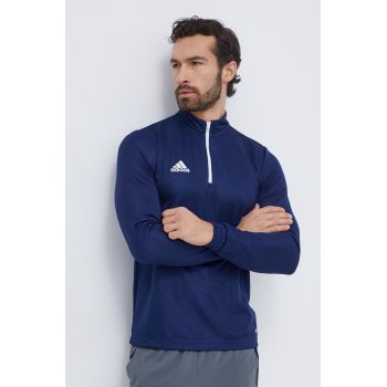 adidas Performance hanorac de antrenament Entrada 22 culoarea bleumarin, cu imprimeu  HB5327