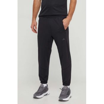 adidas Performance pantaloni de antrenament Designed for Training culoarea negru, uni IN7919