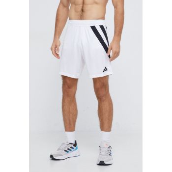 adidas Performance pantaloni scurți de antrenament Fortore 23 culoarea alb IK5761