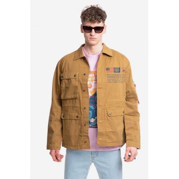 Alpha Industries geacă Field Jacket LWC 136115 13 bărbați, culoarea bej, de tranziție 136115.13-brown