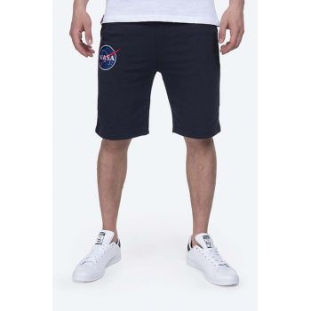 Alpha Industries pantaloni scurți bărbați, culoarea bleumarin 116362.07-navy