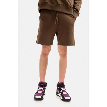 Alpha Industries pantaloni scurți din bumbac culoarea maro 106365.629-brown