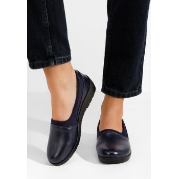 Pantofi casual dama Edana navy la reducere