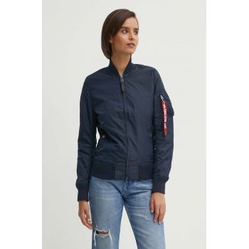 Alpha Industries geacă bomber MA-1 TT Wmn femei, culoarea bleumarin, de tranziție 141041.07-navy