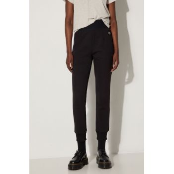 Champion pantaloni de trening Spodnie Champion Rib Cuff Pants 115140 KK001 culoarea negru, uni 115140-KK001