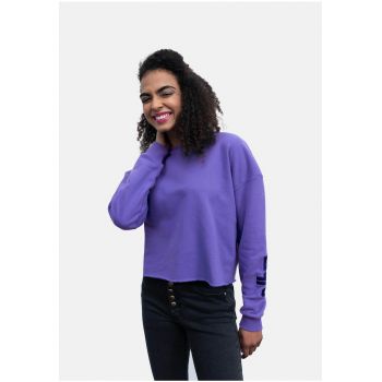 Bluza unisex de trening cu decolteu la baza gatului Wien 6935