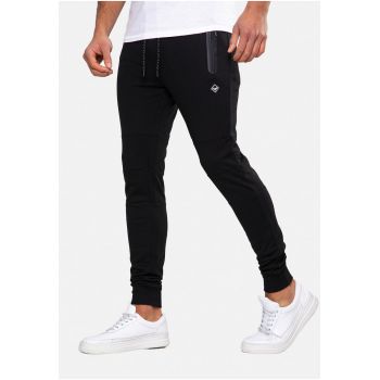 Pantaloni de trening cu buzunare cu fermoar Tristain 4683