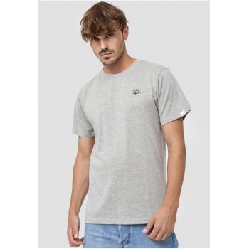 Tricou cu broderie pe piept Fliege 2963